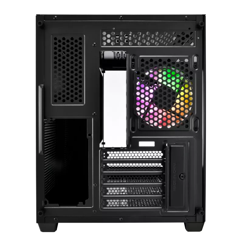 FSP S380-BA skriňa Mini Tower mITX, mATX čierna ARGB