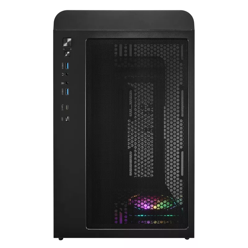 FSP S380-BA skriňa Mini Tower mITX, mATX čierna ARGB