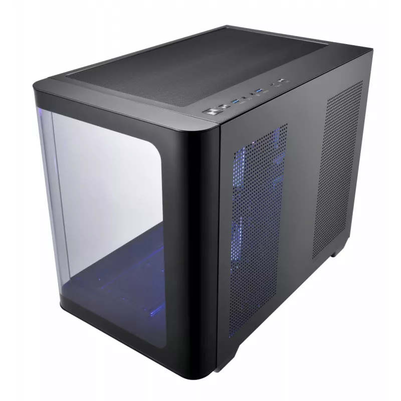 FSP S380-BA skriňa Mini Tower mITX, mATX čierna ARGB
