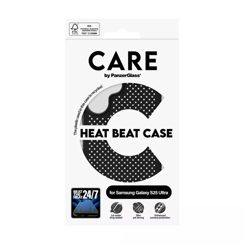 PanzerGlass CARE™ by ® puzdro Heat Beat Samsung Galaxy S25 Ultra