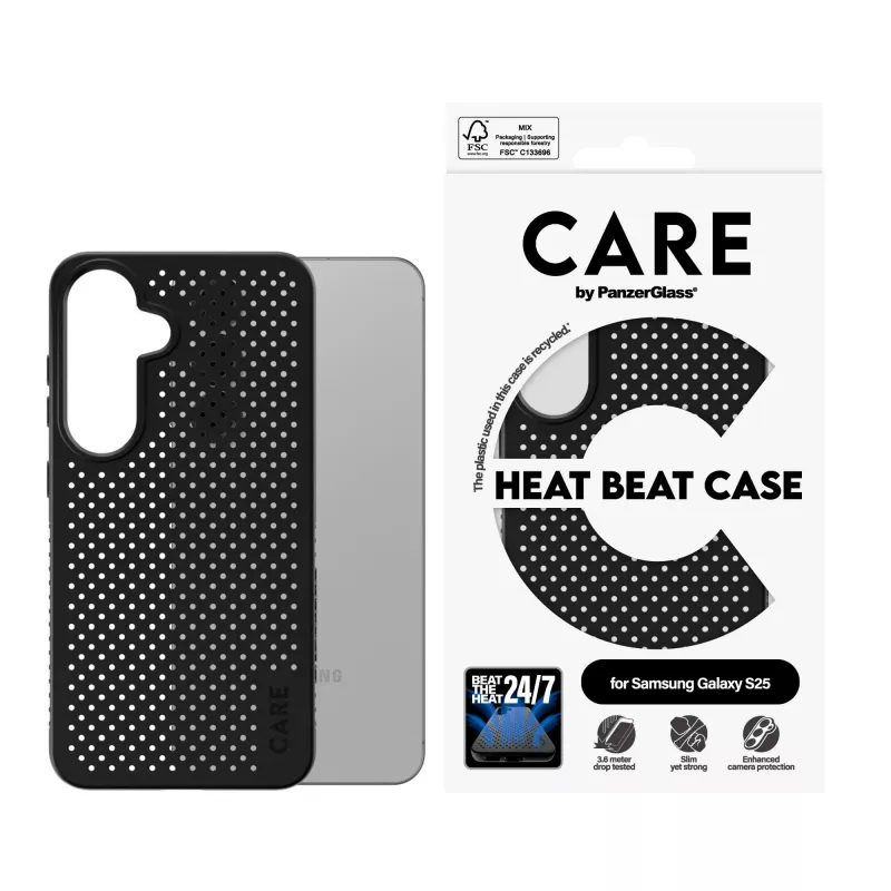 PanzerGlass CARE™ by ® puzdro Heat Beat Samsung Galaxy S25