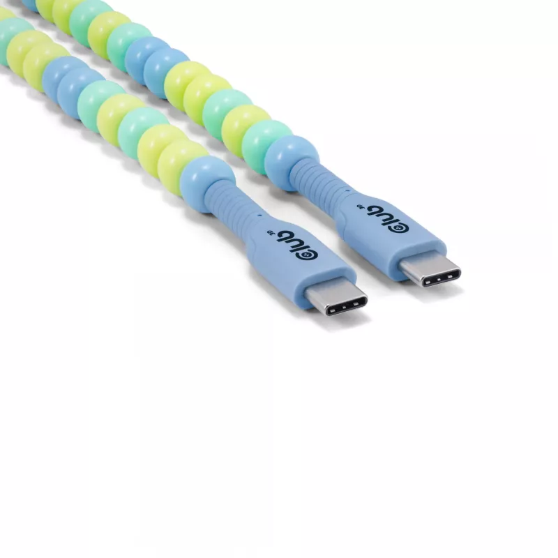 CLUB3D CAC-3011 USB kábel 2 m USB C modrý, zelený