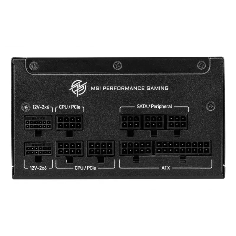 MSI MPG A850GS PCIE5 napájací zdroj 850 W 24-Pin ATX ATX čierny