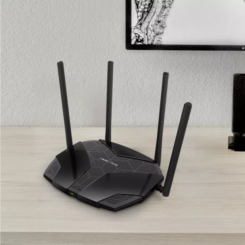 MERCUSYS MR70X bezdrôtový router Gigabit Ethernet dual-band (2,4 GHz / 5 GHz) čierny
