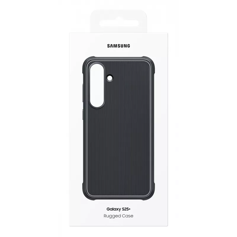 Samsung EF-RS936 odolné puzdro Rugged Case pre Galaxy S25+, TPU/polykarbonát, čierne