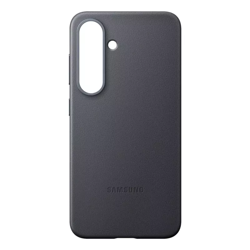 Kryt Samsung Galaxy S25 koženkové puzdro čierna