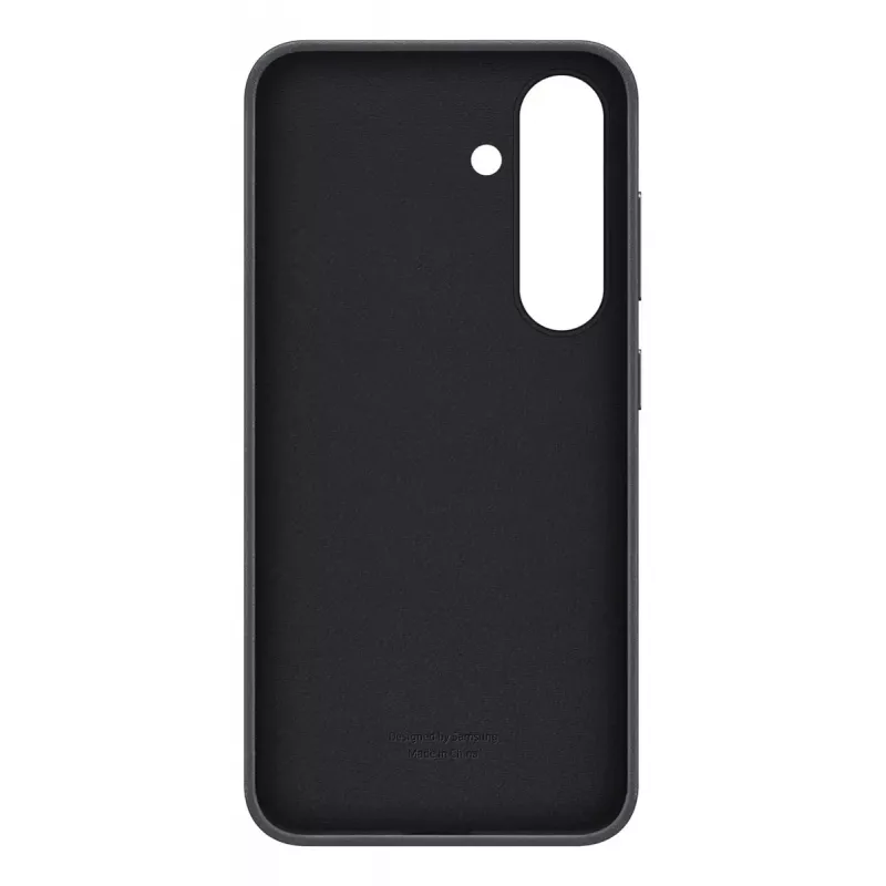 Kryt Samsung Galaxy S25 koženkové puzdro čierna