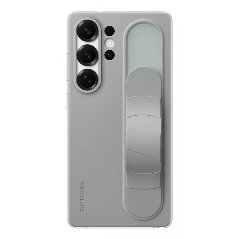 Samsung EF-GS938CJEGWW puzdro Standing Grip pre Galaxy S25 Ultra, silikónové, sivé
