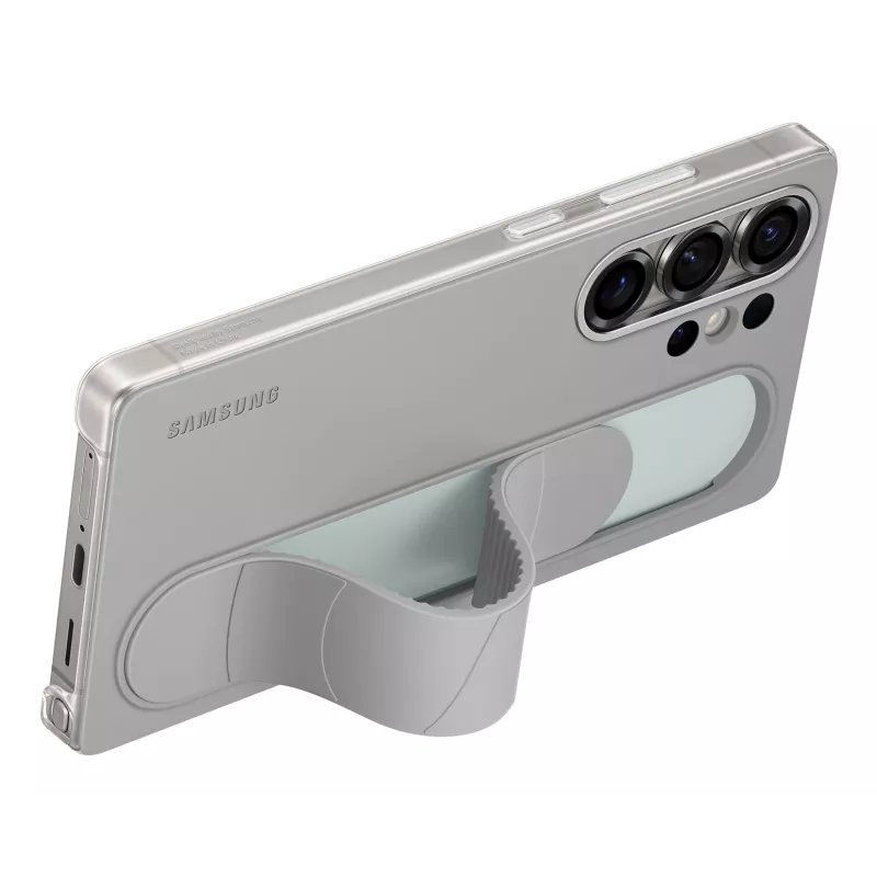 Samsung EF-GS938CJEGWW puzdro Standing Grip pre Galaxy S25 Ultra, silikónové, sivé