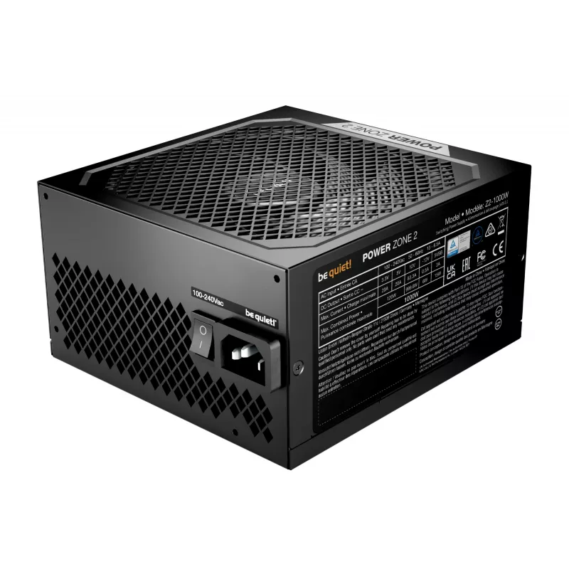 be quiet POWER ZONE 2 1000W napájací zdroj 20+4 pin ATX ATX čierny