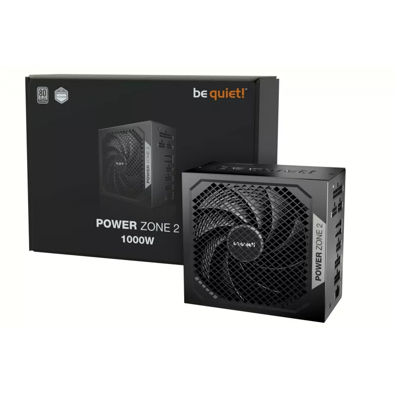 be quiet POWER ZONE 2 1000W napájací zdroj 20+4 pin ATX ATX čierny