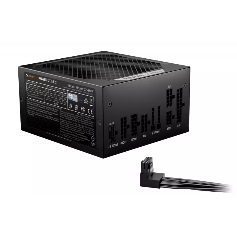 be quiet! POWER ZONE 2 850W napájací zdroj 20+4 pin ATX ATX čierny