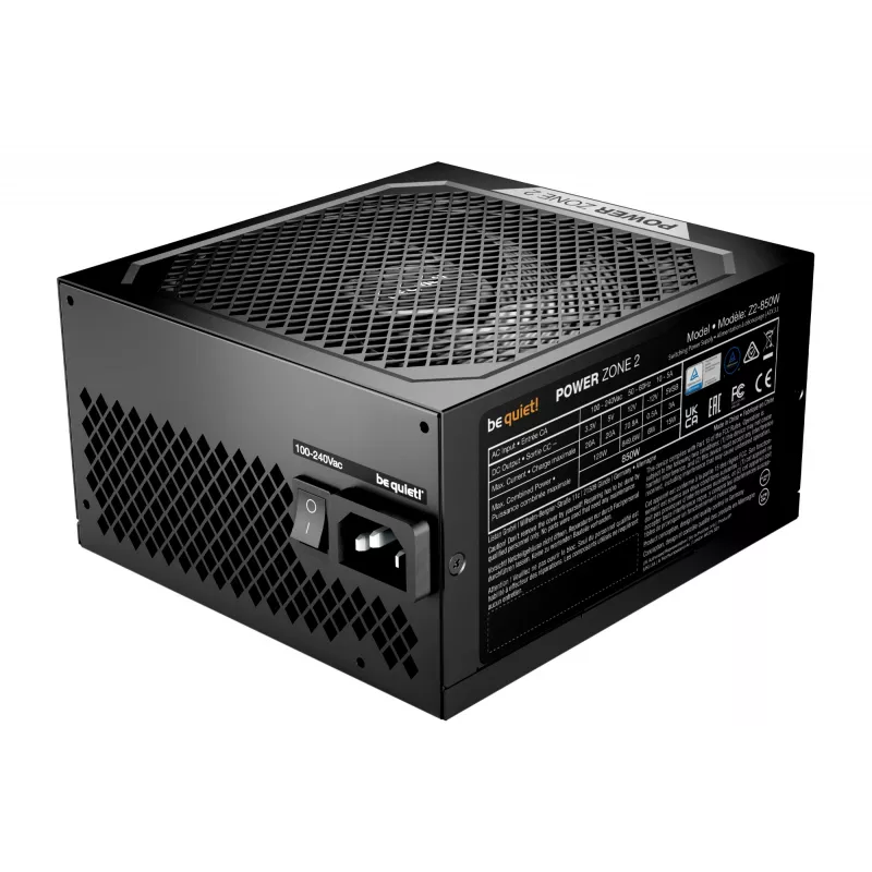 be quiet! POWER ZONE 2 850W napájací zdroj 20+4 pin ATX ATX čierny
