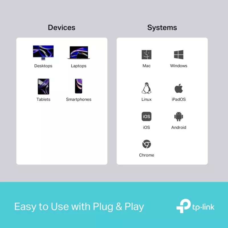 USB Type-C hub TP-Link UH3020C — 3-portový (HDMI, USB-A, USB-C), 5 Gbit/s, HDMI 4K@60Hz, PD do 100W, hliník, 0,18 m kábel