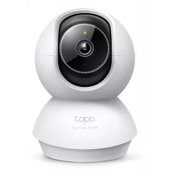 TP-Link Tapo Pan/Tilt AI Home Security Wi-Fi kamera SPEC: 3K 5MP (2880×1620), 2.4 GHz, horizontálne 360º
