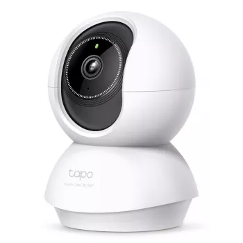 TP-Link Tapo Pan/Tilt AI Home Security Wi-Fi kamera SPEC: 3K 5MP (2880×1620), 2.4 GHz, horizontálne 360º