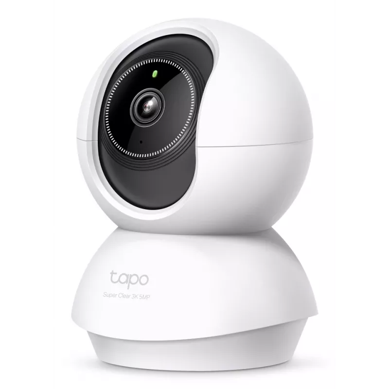 TP-Link Tapo Pan/Tilt AI Home Security Wi-Fi kamera SPEC: 3K 5MP (2880×1620), 2.4 GHz, horizontálne 360º