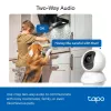 TP-Link Tapo Pan/Tilt AI Home Security Wi-Fi kamera SPEC: 3K 5MP (2880×1620), 2.4 GHz, horizontálne 360º