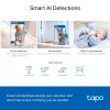 TP-Link Tapo Pan/Tilt AI Home Security Wi-Fi kamera SPEC: 3K 5MP (2880×1620), 2.4 GHz, horizontálne 360º