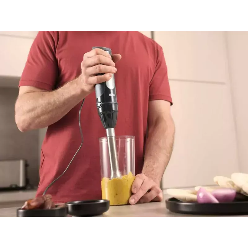 Braun MultiQuick 5 Pro 0.6 L tyčový mixér 1000 W čierna, strieborná