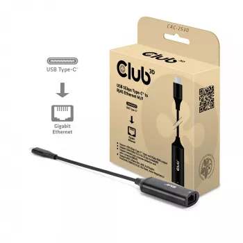 Club 3D CAC-2530 USB-C na RJ45 Ethernet adaptér