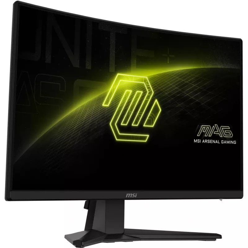 Monitor MSI MAG 242C 23.6 inch zakrivený LCD Full HD 1920×1080 VA 180Hz 1ms MPRT HDMI DisplayPort VESA 100×100