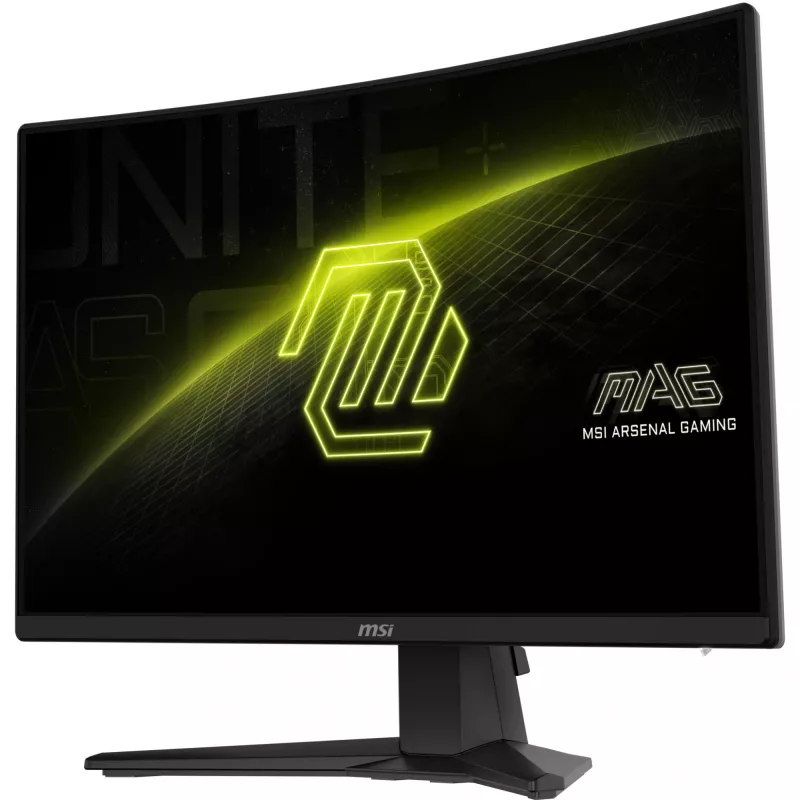 Monitor MSI MAG 242C 23.6 inch zakrivený LCD Full HD 1920×1080 VA 180Hz 1ms MPRT HDMI DisplayPort VESA 100×100