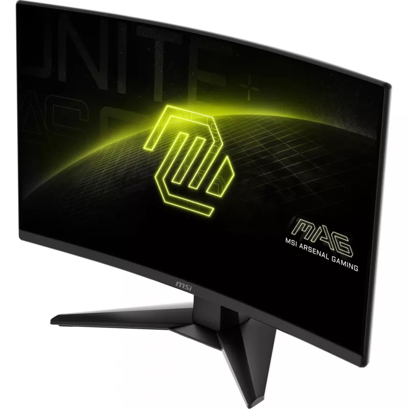 Monitor MSI MAG 242C 23.6 inch zakrivený LCD Full HD 1920×1080 VA 180Hz 1ms MPRT HDMI DisplayPort VESA 100×100