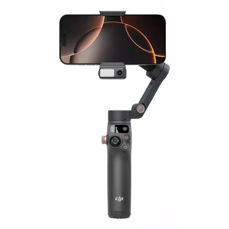 DJI Osmo Mobile 7P gimbal pre smartfón, 3-osová stabilizácia, ActiveTrack 7.0, teleskopická tyč, Bluetooth 5.3, tmavosivý