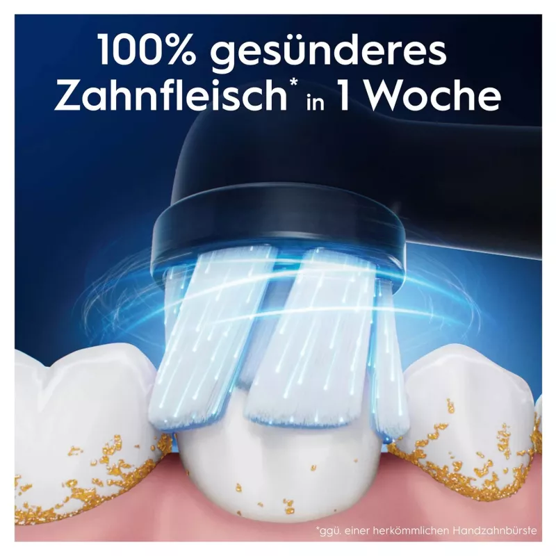 Oral-B 194631 hlavica zubnej kefky 4 ks čierna
