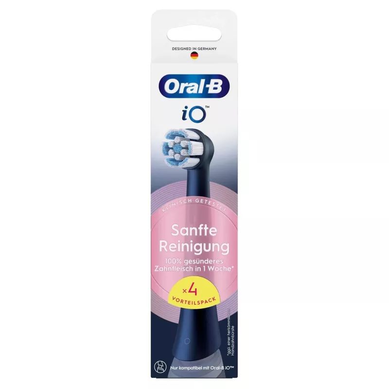 Oral-B 194631 hlavica zubnej kefky 4 ks čierna