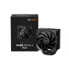 be quiet! Pure Rock 3 čierny procesorový vzduchový chladič 12 cm 1 ks