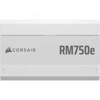 Napájací zdroj CORSAIR - Rme SeriesT Rm750e - plne modulárny, tichý ATX - biely