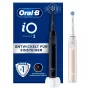 Elektrická zubná kefka Oral-B iO Series 2 Duo čierna ružová nabíjateľná s inteligentným snímačom tlaku