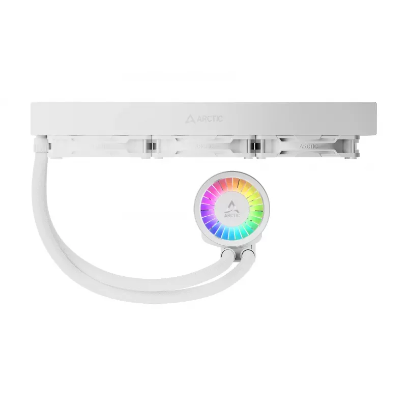 ARCTIC Liquid Freezer III Pro 360 A-RGB (biela) - multi-kompatibilný all-in-one CPU vodný chladič s A-RGB