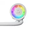 ARCTIC Liquid Freezer III Pro 360 A-RGB (biela) - multi-kompatibilný all-in-one CPU vodný chladič s A-RGB