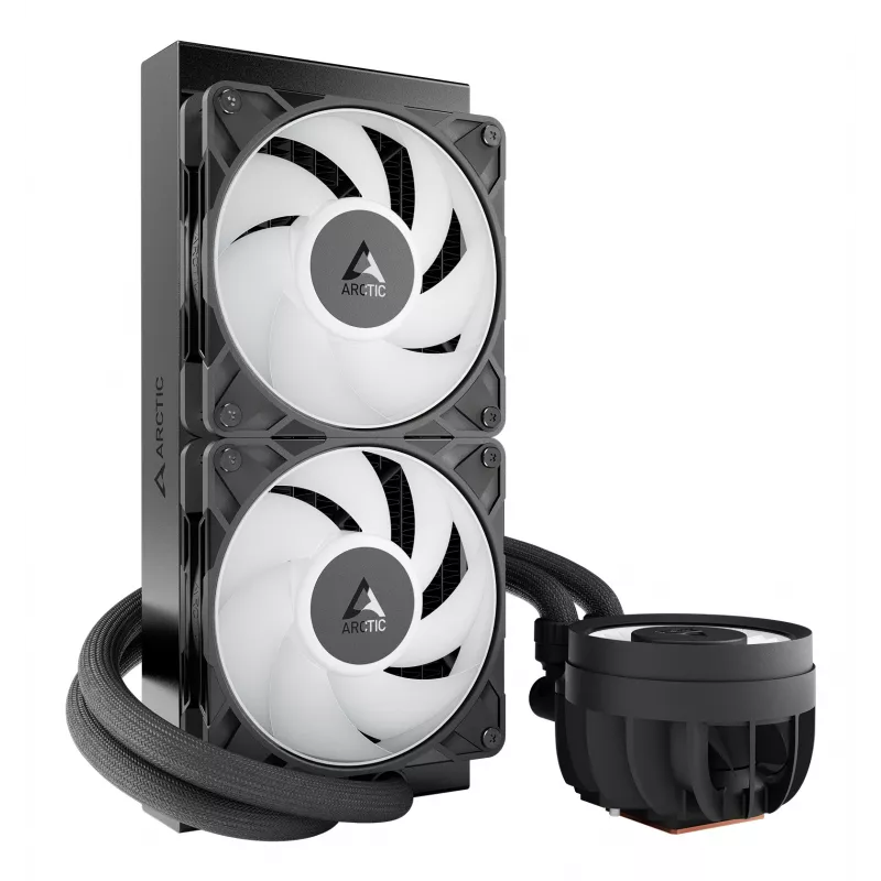 ARCTIC Liquid Freezer III Pro 240 A-RGB - multi-kompatibilný all-in-one CPU vodný chladič s A-RGB čierny
