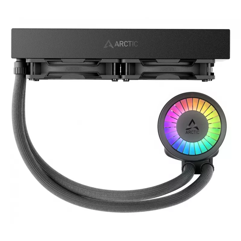 ARCTIC Liquid Freezer III Pro 240 A-RGB - multi-kompatibilný all-in-one CPU vodný chladič s A-RGB čierny