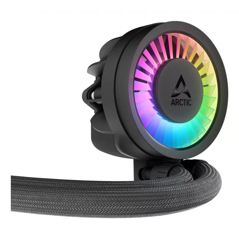 ARCTIC Liquid Freezer III Pro 240 A-RGB - multi-kompatibilný all-in-one CPU vodný chladič s A-RGB čierny