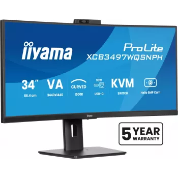iiyama ProLite XCB3497WQSNPH-B1 počítačový monitor 86,4 cm (34
