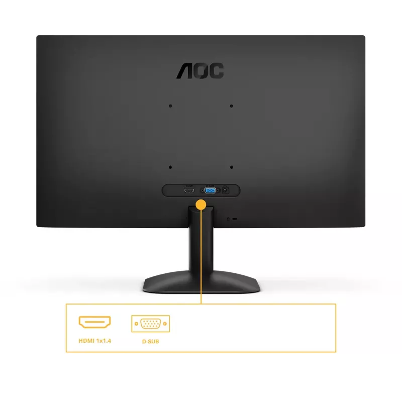 AOC 24B31H počítačový monitor 60,5 cm (23,8 inch) 1920 x 1080 pixelov Full HD čierny