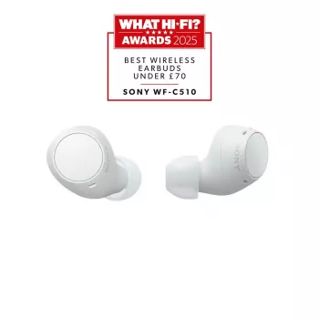 Sony WF-C510 headset True Wireless Stereo (TWS) In-Ear Calls/Music/Sport/Everyday Bluetooth biely