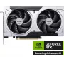 Grafická karta MSI GeForce RTX 5060 Ti 8 GB GDDR7, PCIe 5.0, 4608 CUDA, 2602 MHz Boost, 128-Bit, 2 ventilátory, 180 W