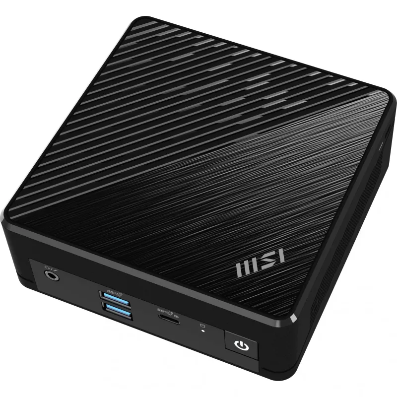 MSI Cubi N ADL S-098EU Intel® N N200 4 GB DDR4-SDRAM 128 GB SSD Windows 11 Pro Mini PC čierny
