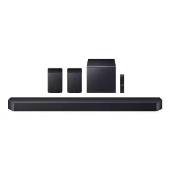 Soundbar Samsung HW-Q990F 11.1.4 kanálov, 756 W, čierny, bezdrôtový subwoofer, HDMI, Wi‑Fi