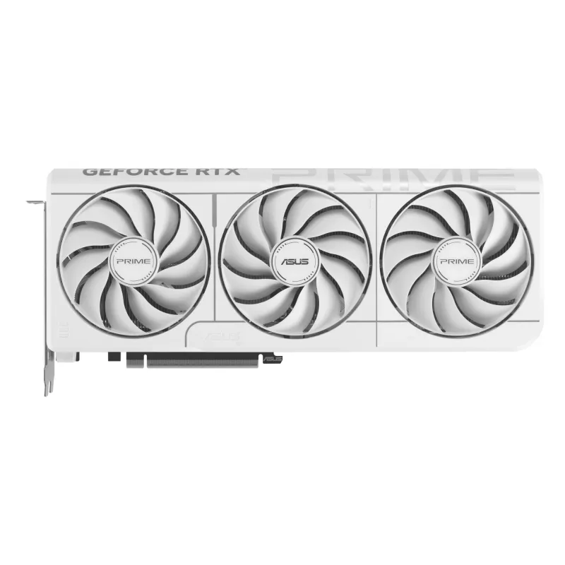 Grafická karta ASUS GeForce RTX 5070 12 GB GDDR7, PCIe 5.0, 192-bit, biela, 3 ventilátory