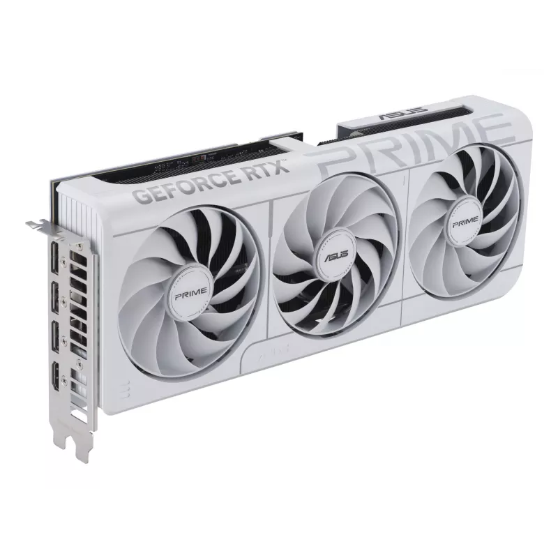 Grafická karta ASUS GeForce RTX 5070 12 GB GDDR7, PCIe 5.0, 192-bit, biela, 3 ventilátory