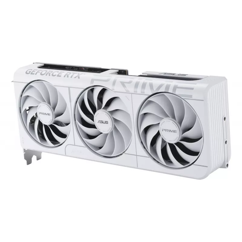 Grafická karta ASUS GeForce RTX 5070 12 GB GDDR7, PCIe 5.0, 192-bit, biela, 3 ventilátory