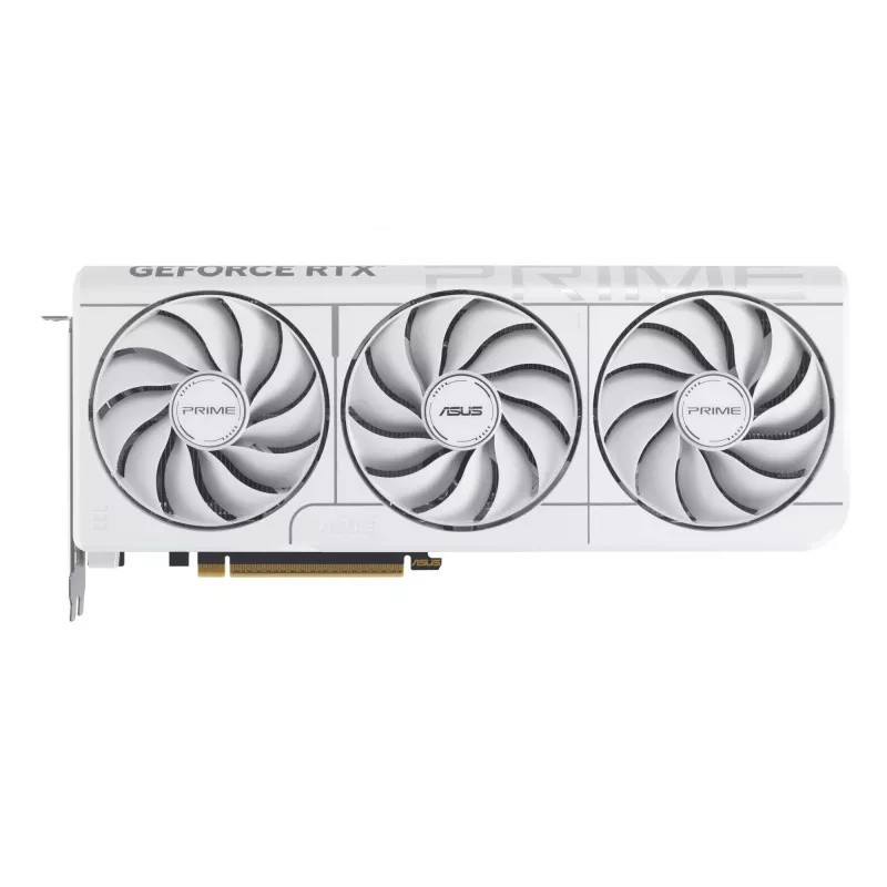 Grafická karta ASUS GeForce RTX 5070 12 GB GDDR7, PCIe 5.0, 192-bit, biela, 3 ventilátory