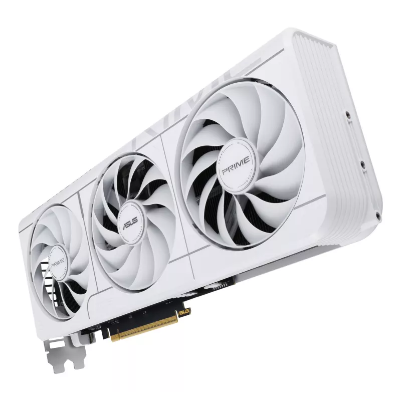 Grafická karta ASUS GeForce RTX 5070 12 GB GDDR7, PCIe 5.0, 192-bit, biela, 3 ventilátory